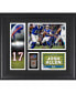 Фото #1 товара Josh Allen Buffalo Bills Framed 15" x 17" Player Collage with a Piece of Game-Used Ball
