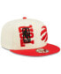 ფოტო #5 პროდუქტის Men's Cream and Red Toronto Raptors 2022 NBA Draft 9FIFTY Snapback Adjustable Hat