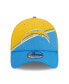 Men's Gold, Powder Blue Los Angeles Chargers 2023 Sideline 39THIRTY Flex Hat