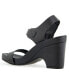 Фото #6 товара Women's Meyer Open Toe Buckle Strap Wedge Sandals