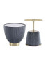 Фото #2 товара Anderson 2-Piece Leatherette Upholstered End Table Set