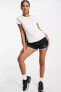 Фото #4 товара Dri-Fit One Slim Fit Kesim Beyaz Kadın Spor Tişört