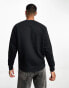 Фото #6 товара GANT 1949 crest logo applique relaxed fit sweatshirt in black