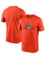 Фото #2 товара Men's Orange Cleveland Browns Logo Essential Legend Performance T-shirt