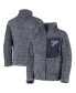 ფოტო #1 პროდუქტის Big Girls Navy St. Louis Blues Fan Gear Sherpa Full-Zip Jacket