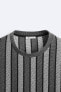 Striped jacquard t-shirt x casa josephine
