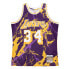 MITCHELL & NESS NBA TEAM MARBLE SWINGMAN JERSEY LA LAKERS 1996 SHAQUILLE O'NEAL