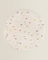 Children’s multicoloured polka dot cotton rug