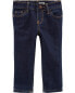 Фото #2 товара Baby Dark Wash Super Skinny-Leg Jeans 12M