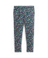 Toddler and Little Girls Floral Stretch Jersey Legging PAYDEN FLORAL NAVY W/ NAVY, 4 - фото #1