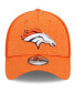 Men's Orange Denver Broncos Stripe 39THIRTY Flex Hat