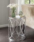 Arlo Metal Eyelet Accent Table