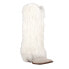 Dingo Snuggles Snip Toe Cowboy Womens White Casual Boots DI189-100 6.5 - фото #2