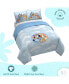 Bluey Rainbow in the Clouds 100% Organic Cotton Twin Duvet Cover & Sham Set