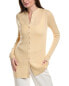 Фото #1 товара Lafayette 148 New York Ribbed Button Front Silk-Blend Sweater Women's