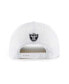 Фото #2 товара Men's White Las Vegas Raiders Surburbia Hitch Adjustable Hat