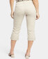 Фото #2 товара Women's Marilyn Straight Crop Frayed Cuffs Jeans