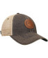 Фото #4 товара Men's Black Iowa Hawkeyes Target Old Favorite Trucker Snapback Hat