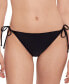 Фото #1 товара Women's Side-Tie Bikini Bottoms, Created for Macy's