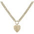 Romantic gilded necklace with heart Incanto SAVA01