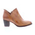 Фото #1 товара Bed Stu Carla F393009 Womens Brown Leather Zipper Ankle & Booties Boots 6