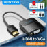 Фото #3 товара Адаптер HDMI—VGA Vention 42154 Чёрный 15 cm