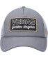Фото #3 товара Men's Gray, White Vegas Golden Knights Locker Room Foam Trucker Snapback Hat