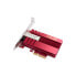 Фото #3 товара ASUS XG-C100F - Internal - Wired - PCI Express - Fiber - 10000 Mbit/s - Red