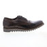Фото #1 товара Bed Stu Mark F420225 Mens Brown Leather Oxfords & Lace Ups Plain Toe Shoes