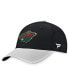 Men's Black, Gray Minnesota Wild 2023 NHL Global Series Sweden Adjustable Hat