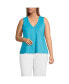 Фото #1 товара Plus Size Lightweight Jersey Tank Top