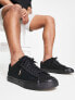 Polo Ralph Lauren sayer trainer in black with logo