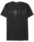 Men's Hoth Droid Short Sleeve Crew T-shirt Черный, XL - фото #1