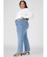 Фото #2 товара Plus Size The Naomi Comfort Stretch Straight Jean