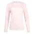 Фото #1 товара Puma All In Logo Crew Neck Long Sleeve T-Shirt Womens Pink Casual Tops 67726302