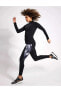 Yoga Dri-Fit Luxe Fitted Full-Zip Kadın Ceket Siyah