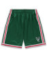 Men's Green Milwaukee Bucks Big and Tall Hardwood Classics Team Swingman Shorts