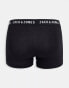 Jack & Jones 7 pack trunks in black M - фото #4