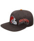 Фото #1 товара Men's Brown Cleveland Browns Hometown Snapback Hat