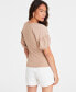Women's Scoop-Neck Knit Top, Created for Macy's