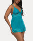 ფოტო #3 პროდუქტის Women's Sarah Babydoll Set