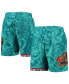 Фото #1 товара Men's Turquoise Vancouver Grizzlies Hardwood Classics Lunar New Year Swingman Shorts