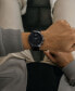 ფოტო #5 პროდუქტის Men's Chrono Ceramic Black Bracelet Watch, 45mm
