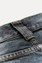 Фото #11 товара Джинсовые шорты loose capri высокой посадкой — zw collection ZARA