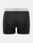 Calvin Klein ASOS Exclusive 3-pack of trunks with contrast waistbands in black