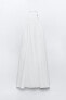 Фото #7 товара Джинсовое платье trf с горловиной халтер ZARA