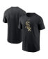 Фото #2 товара Men's Black Chicago White Sox Camo Logo Team T-shirt
