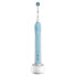 Oral-B PRO 700 CrossAction - Adult - Rotating-oscillating toothbrush - Daily care - Blue - White - Battery - Built-in