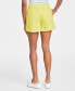 Фото #4 товара Women's High-Rise Pull-On Chino Shorts, Created for Macy's