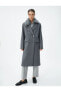 Фото #37 товара Пальто Koton Long Coat with Removable Faux Fur Trim
